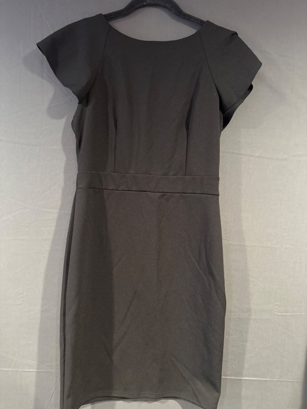 AQUA Women’s Medium NWT Sheath Dress Made USA Stretch Career Cocktail BLD Formal